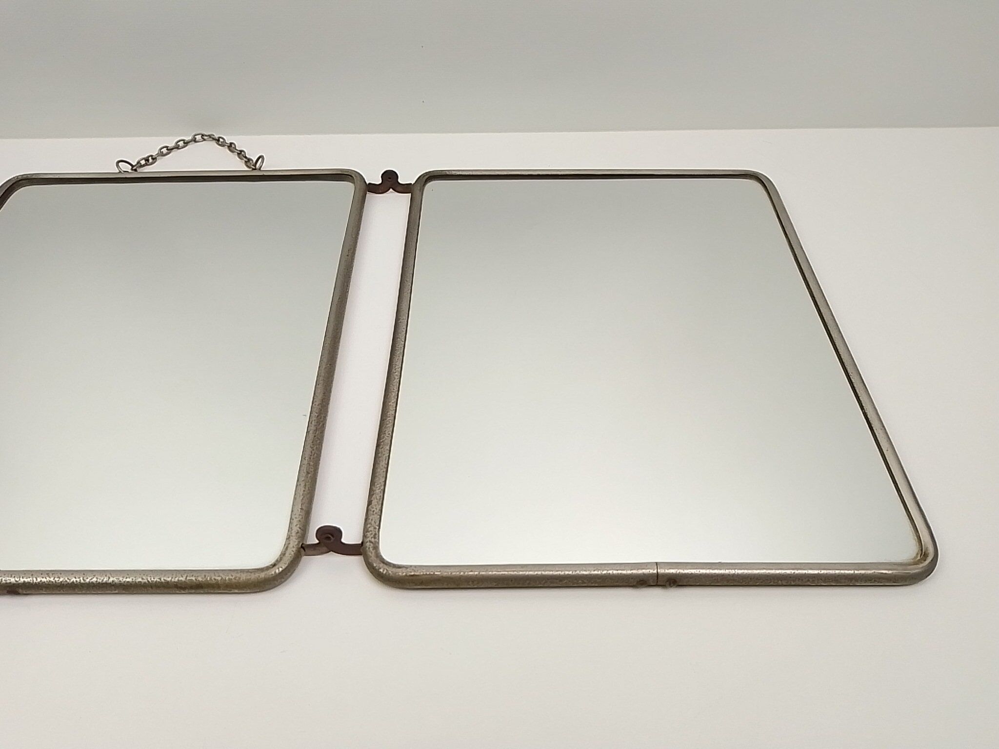 Vintage barber mirror