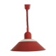 Vintage metal pendant light Hala, '80s