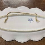 Quimper earthenware dish from the early 20th century