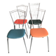 Vintage metal chair from the 80s
