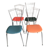 Vintage metal chair from the 80s