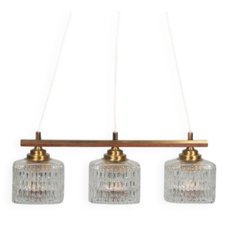 Vintage glass suspension for dining table