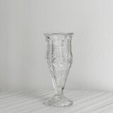 Small glass soliflore vase