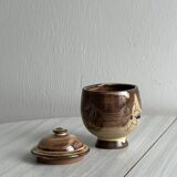 Sugar bowl, ceramic condiment pot