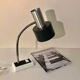 Lampe de table noire vintage sis, Modèle 861