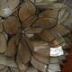 Mother-of-pearl lotus table lamp, Rausch, vintage space age