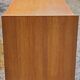 Vintage Golden Blond Oak Chest of drawers Feet Compass 6 Drawers 1 Door 50s