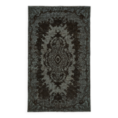 Tapis vintage en laine surteinte sculpté à la main 173 cm x 290 cm