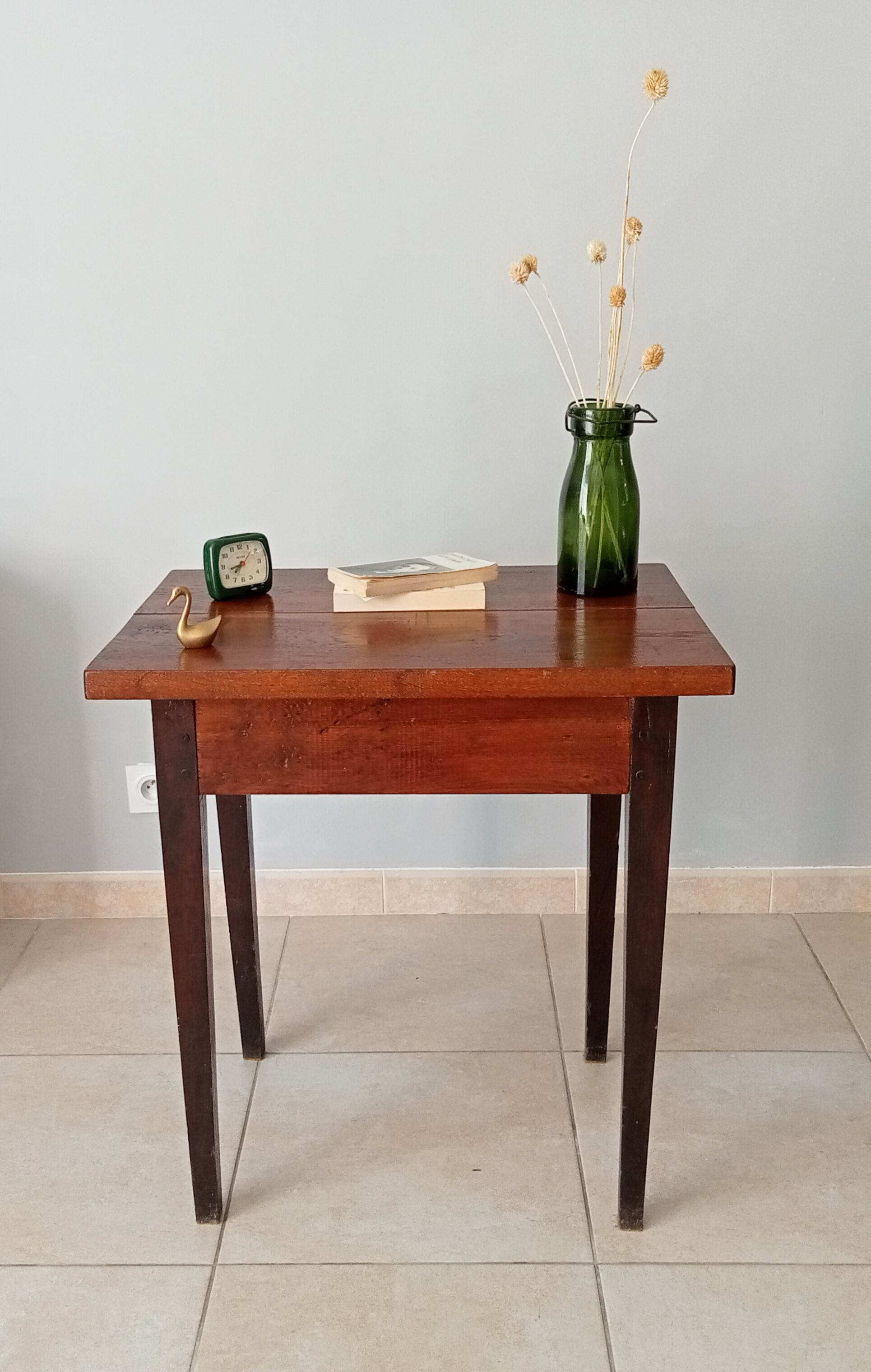 Solid oak table early XXth