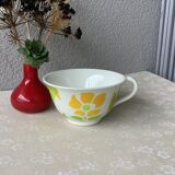 Cup Digoin Sarreguemines art deco