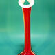 Murano Vase Soliflore "Coral" Vintage 60's Italy