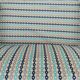 Pair of glacier blue rattan armchairs French Riviera vintage ép