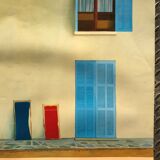 Exhibition poster by David Hockney The Metropolitan Museum of Art, 1988 (Large format)