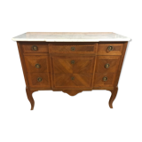 Transition dresser in marquetry