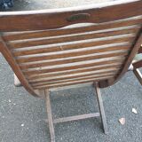 2 Garden armchairs