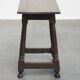 Large Antique English Side Table / Stool