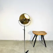 Globe 2000 Floor Lamp By Frank Ligtelijn For Raak Amsterdam, The Netherlands, 1960S