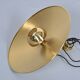 Onos 55 Pendant Light Counterweight Polished Brass by Florian Schulz