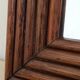 Vintage Bamboo Beveled Mirror