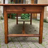 Table de ferme en Merisier 19eme