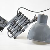 Industrial wall lamp scissors, Rech, 1930