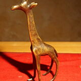 Brass giraffe