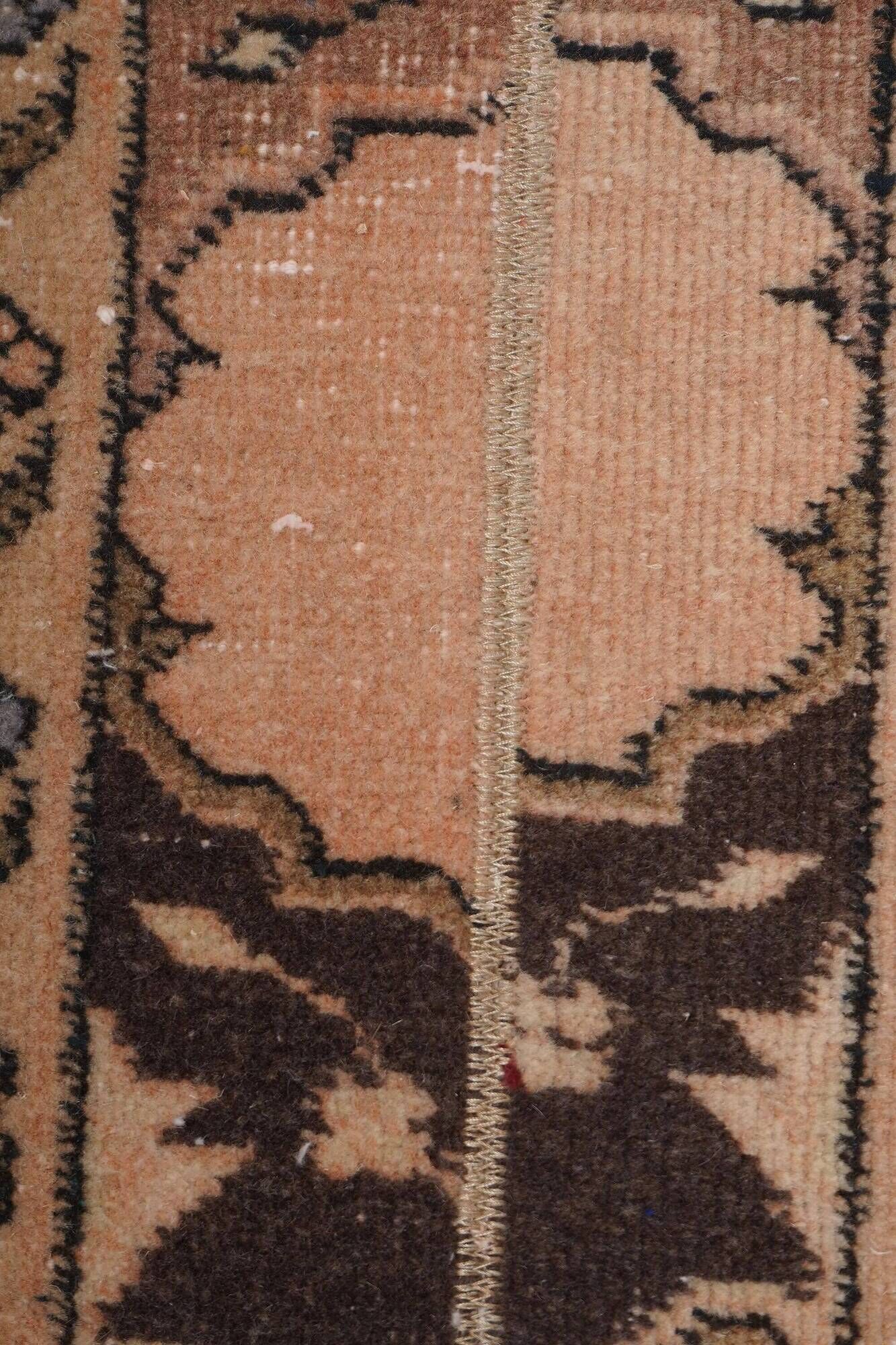 Vintage Turkish hallway rug 54x690 cm