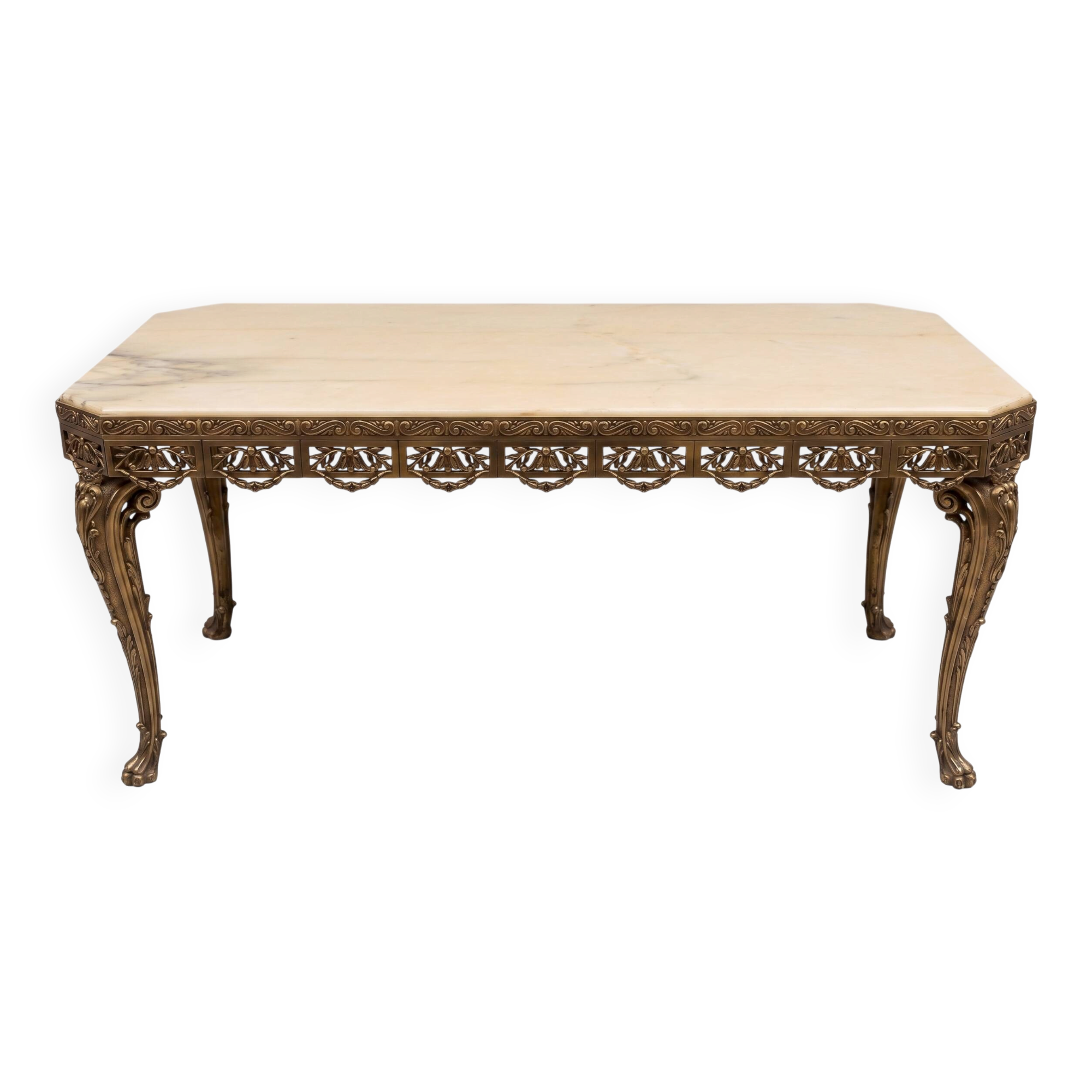 Marble coffee table
