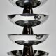 6 Vintage stainless steel dessert bowls by Guy Degrenne