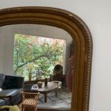 Old gilded mirror Louis Philippe style, 80x57 cm