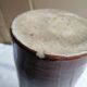 Vintage brown gres bottle