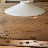 Suspension en opaline blanche