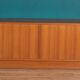 Retro Danish Modern Poul Hundevad (HU) Teak Danish Tambour Door Sideboard