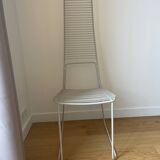 Chaise haute en métal de décoration