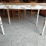 Renovated patinated table