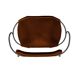 Kitchen bar stool with a smoked black metal backrest and cognac leather.