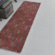 2x7 narrow vintage runner rug, 73x225cm