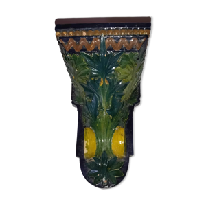 Console applique terre cuite XVIIIe