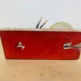 Art deco lamp gazelle brass and marble