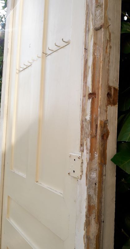 Haussmannian closet door