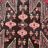 Handmade Persian vintage mazlaghan rug 130x190 cm