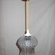 Vintage glass pendant light