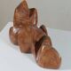 Handcrafted vintage organic-shaped marble sculpture