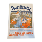 Affiche folies bergère