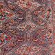 Ancient persian ghashghai carpet 130x182 cm
