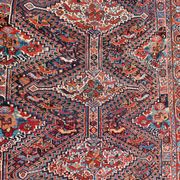 Ancient persian ghashghai carpet 130x182 cm