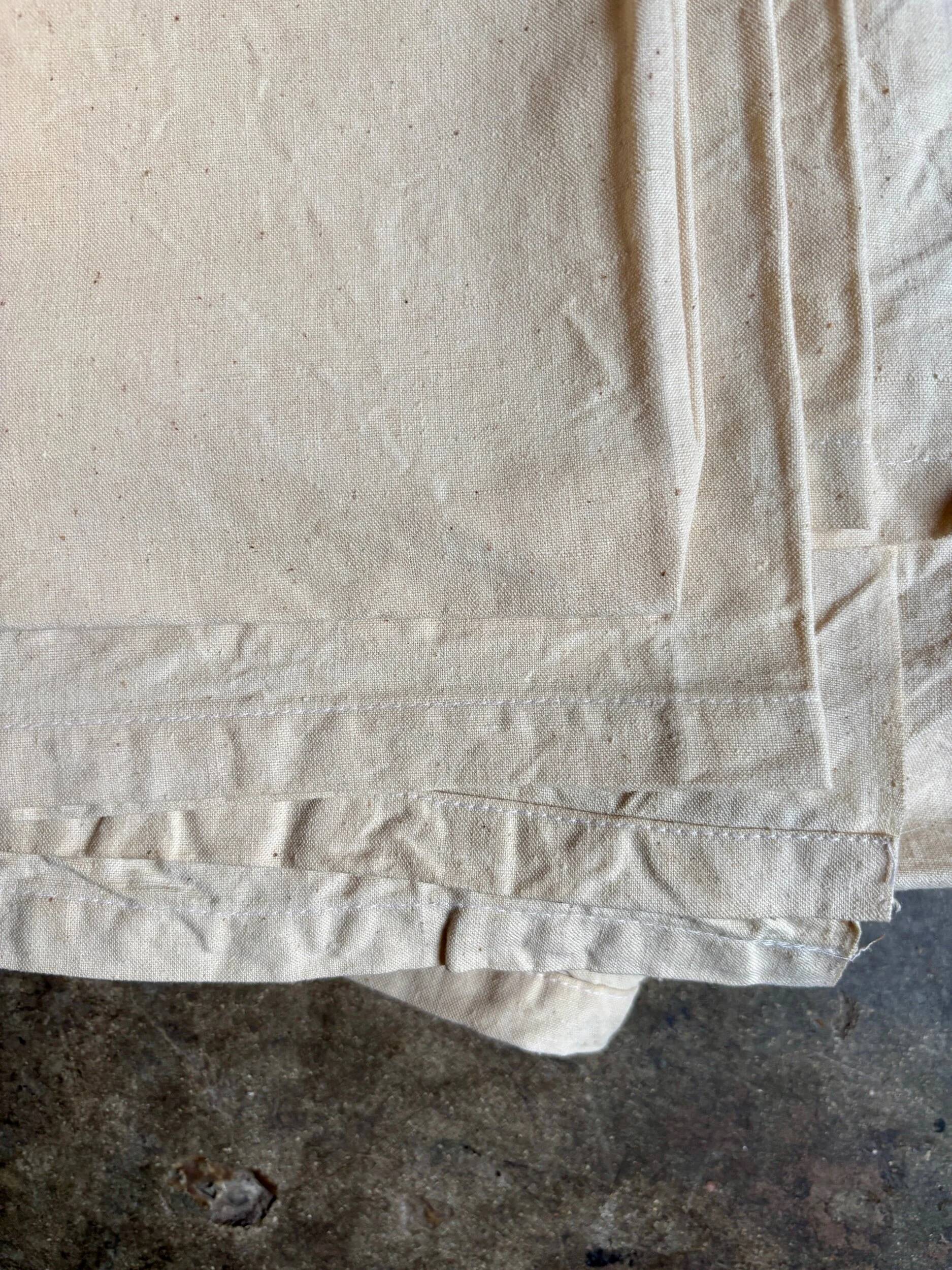 Beige linen sheet no. 7 ☐ 212 x 294 cm