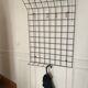 Wall coat rack steel wire
