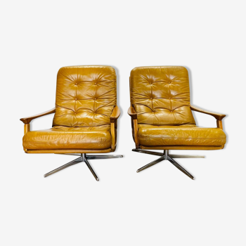 Pair of 60s lounge chairs