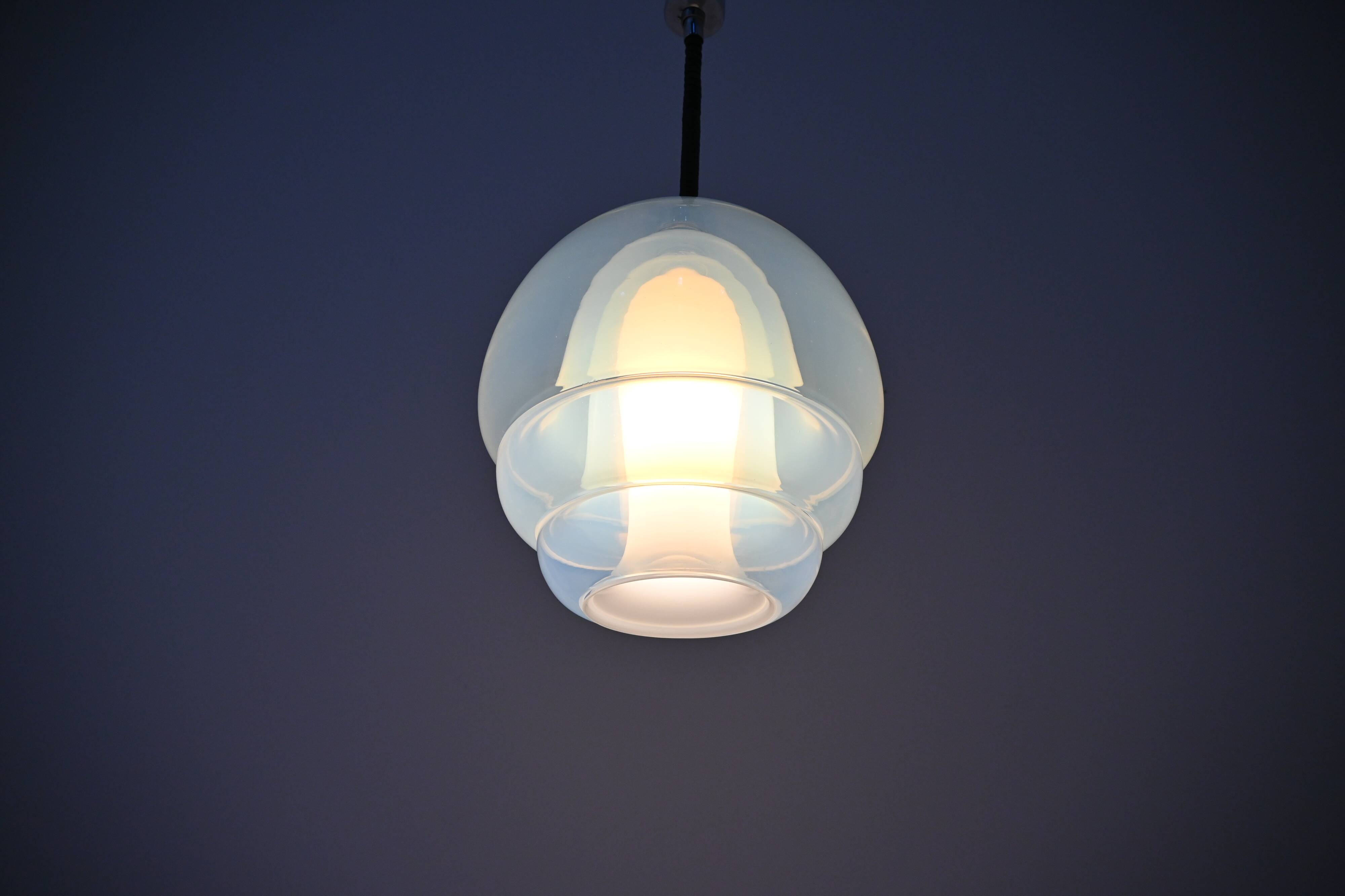 LS 134 Medusa glass suspension by Carlo Nason for Mazzega, 1960s